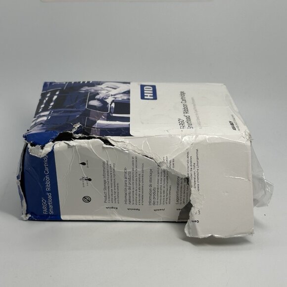 HID Fargo DTC4000 Color Ribbon Smartload Cartridge - New Open Box w/Damaged Box - Picture 5 of 11